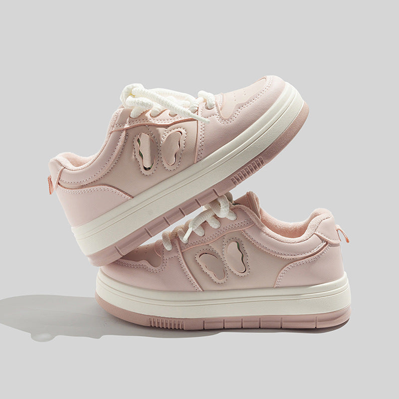 Damen Komfortable Sneakers mit weichem Innenfutter und trendy Design EB