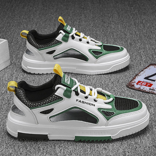 Damen atmungsaktive Sneakers mit innovativem Mesh-Design und rutschfester Sohle EB