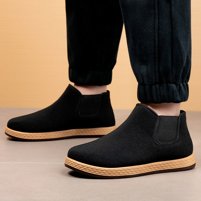 Damen Warme und komfortable Ankle Boots mit kuscheligem Innenfutter EB