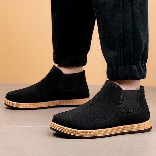 Damen Warme und komfortable Ankle Boots mit kuscheligem Innenfutter EB