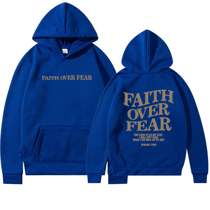 Damen Kapuzenpullover mit inspirierendem Schriftzug und hochwertiger Baumwolle EB