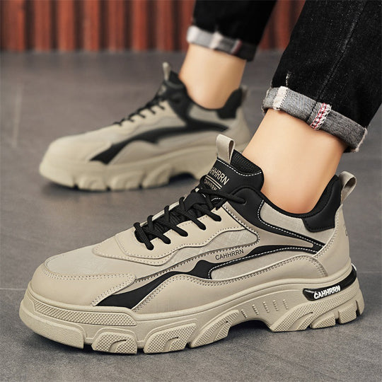 Damen Sportliche Chunky Sneakers mit stabiler Gummisohle und atmungsaktivem Obermaterial EB