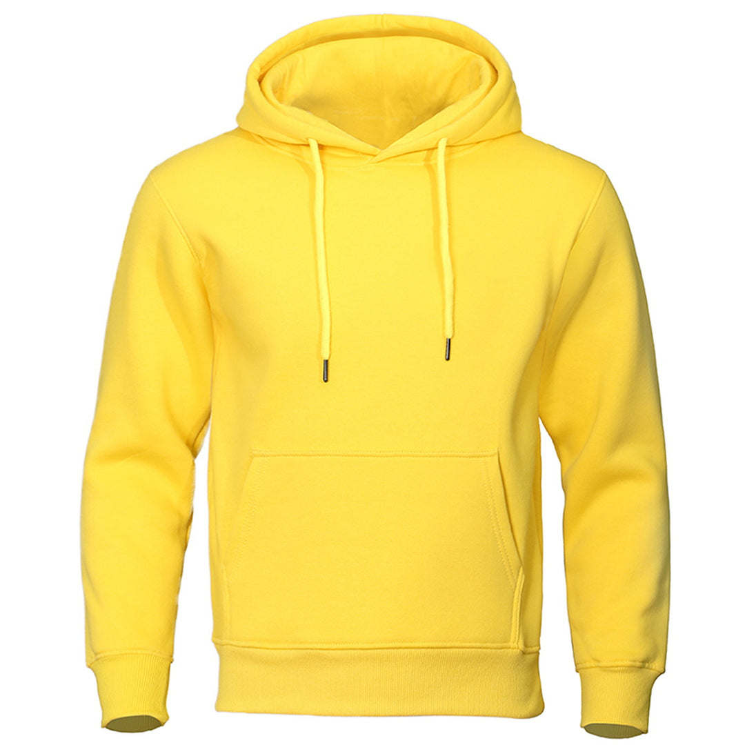 Unisex Premium-Kapuzenpullover mit extra hohem Kragen, Kängurutasche und gebürstetem Innenfutter EB