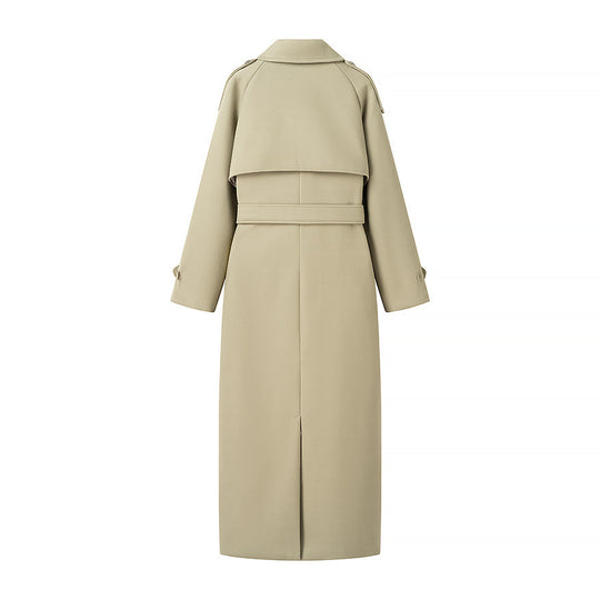 Damen Trenchcoat mit doppelter Knopfleiste und praktischem Gürtel EB