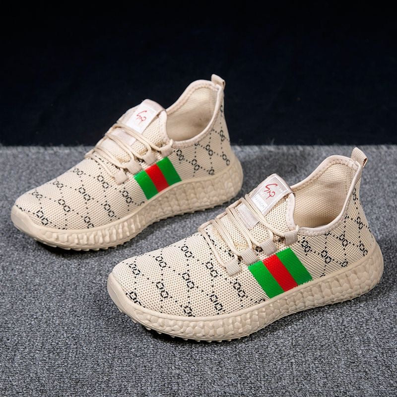 Damen modische Sneaker mit stabilisierender Sohle und atmungsaktiver Struktur EB