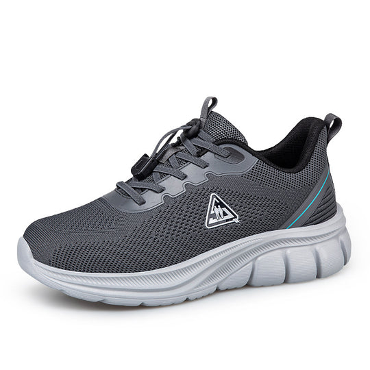 Damen Lauf-Sneaker mit atmungsaktivem Mesh-Obermaterial und flexiblem Design EB