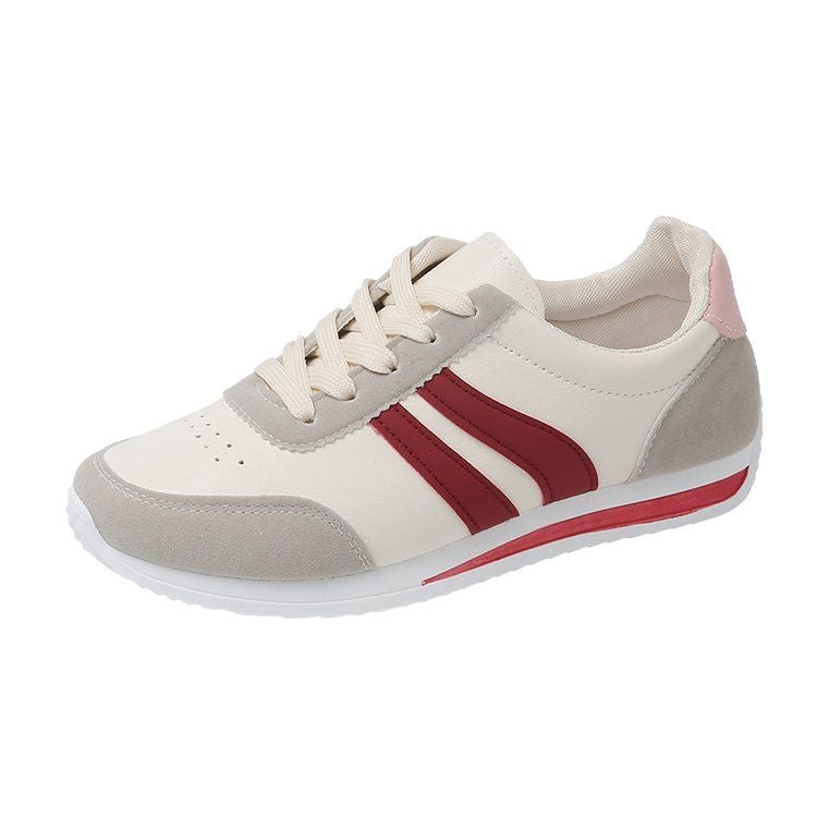 Damen Sportliche Freizeitsneakers mit atmungsaktiver Oberflächenstruktur und rutschfester Sohle EB