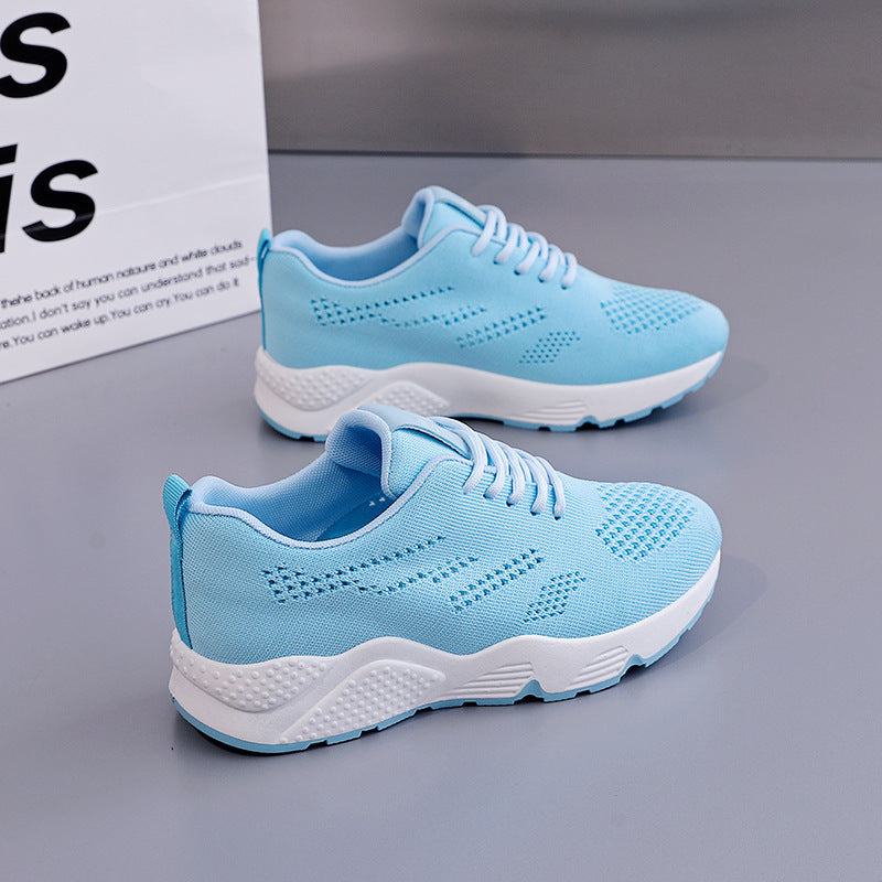 Damen Sportliche Lauf-Schuhe mit atmungsaktiver Oberflächenstruktur EB