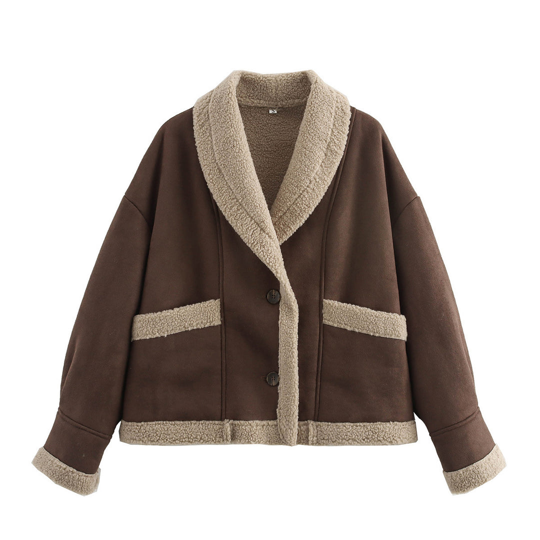 Damen Steppjacke mit weichem Innenfutter und praktischen Taschen EB