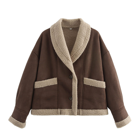Damen Steppjacke mit weichem Innenfutter und praktischen Taschen EB