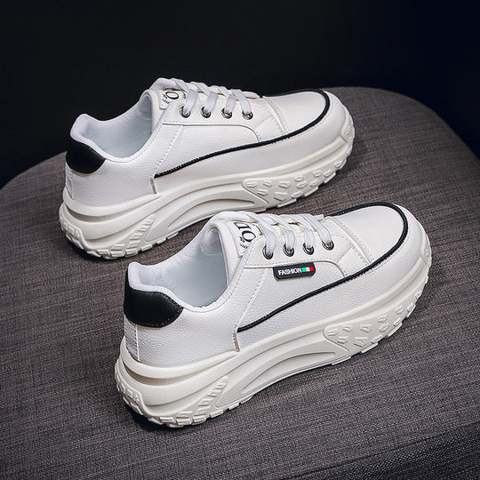 Damen Komfortable Chunky Sneakers mit starker Dämpfung und modischem Design EB