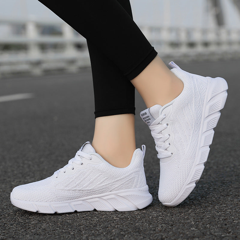 Damen Sportliche Laufschuhe mit atmungsaktiver Mesh-Konstruktion und rutschfester Sohle EB