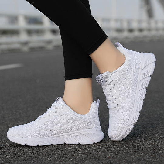 Damen Sportliche Laufschuhe mit atmungsaktiver Mesh-Konstruktion und rutschfester Sohle EB