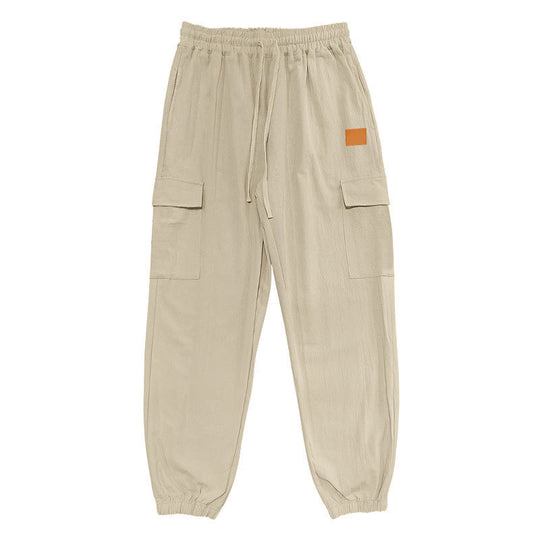 Herren Cargo-Hose mit elastischem Bund und praktischen Taschen EB