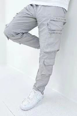 Herren Cargo-Hose mit praktischen Multifunktionstaschen und modernem Slim-Fit EB