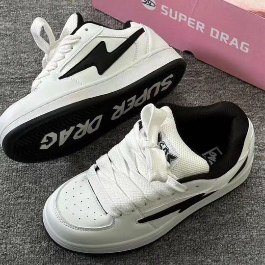 Damen Sportliche Freizeitsneaker mit atmungsaktivem Obermaterial und rutschfester Sohle EB