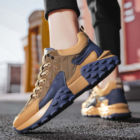 Damen Sportliche Sneakers mit stabiler Laufsohle und atmungsaktivem Obermaterial EB