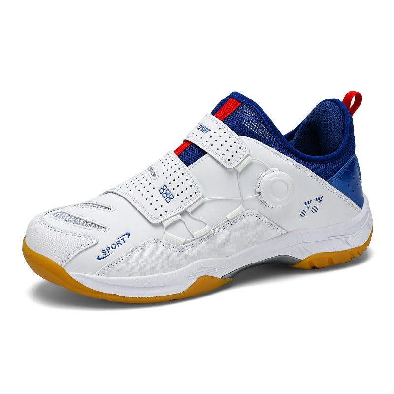 Unisex leichte atmungsaktive Indoor-Tennisschuhe mit stabiler nicht abfärbender Sohle und stoßdämpfung EB