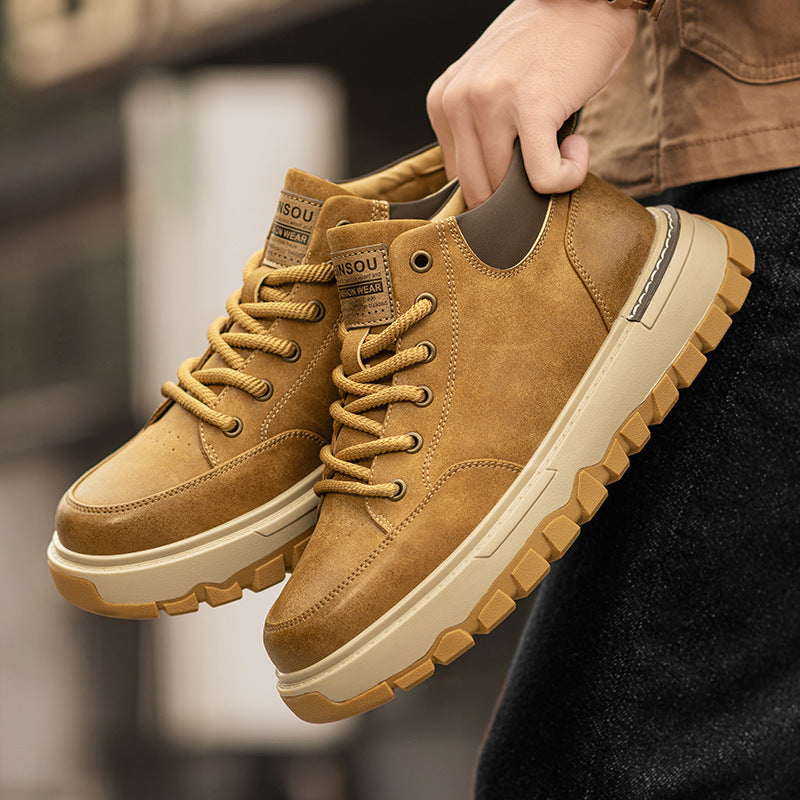 Damen Robuste High-Top Sneakers mit rutschfester Sohle und atmungsaktivem Obermaterial EB
