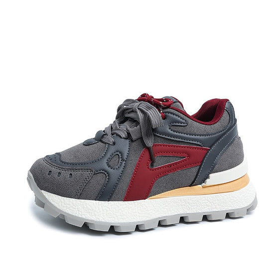 Damen Sportliche Komfort Sneakers mit dämpfender Sohle und einzigartigem Design EB