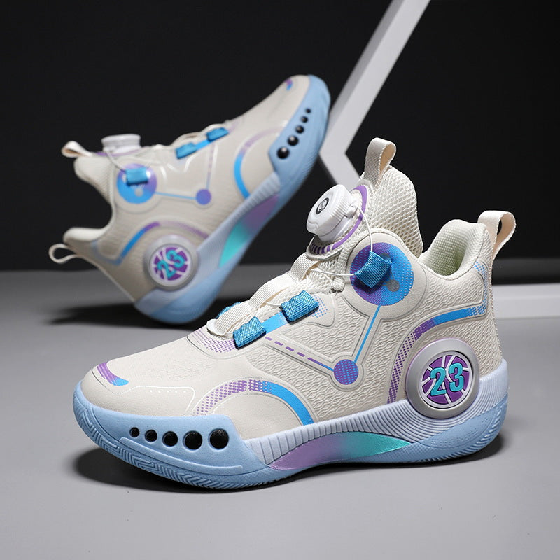 Damen Sportliche High-Top Sneakers mit innovativem Schnellschnürsystem EB