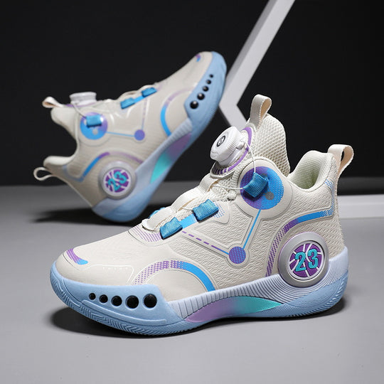 Damen Sportliche High-Top Sneakers mit innovativem Schnellschnürsystem EB