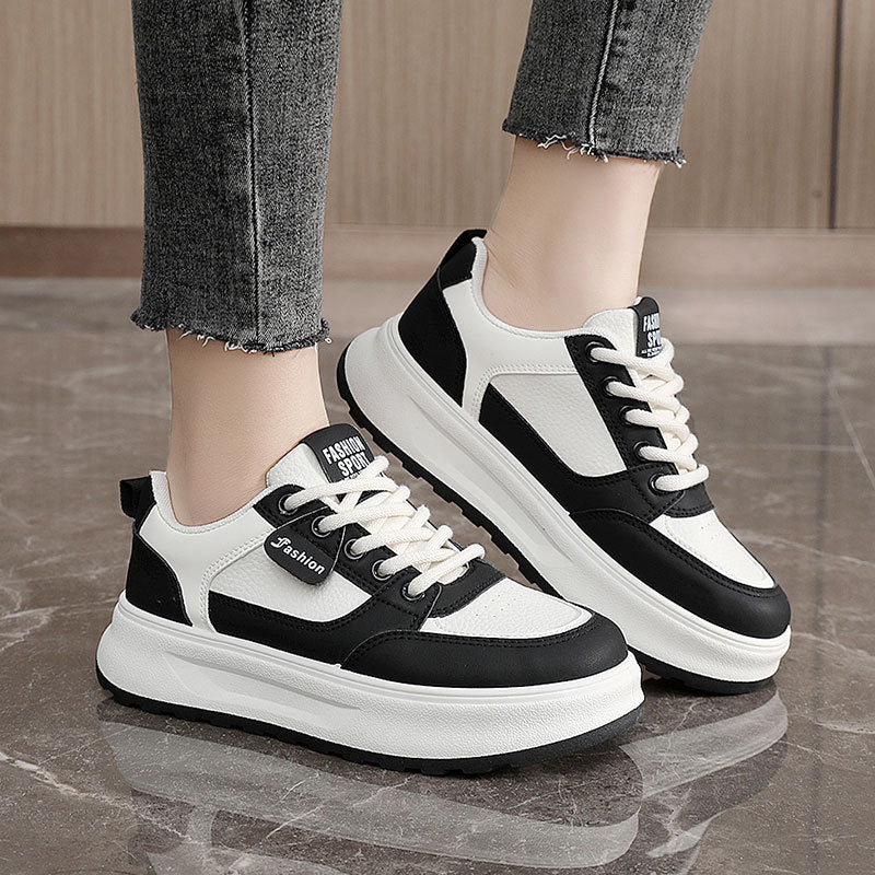 Damen Sportliche Sneakers mit strapazierfähigem Obermaterial und dämpfender Sohle EB