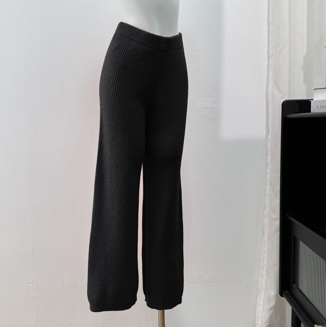 Damen weite Strickhose EB
