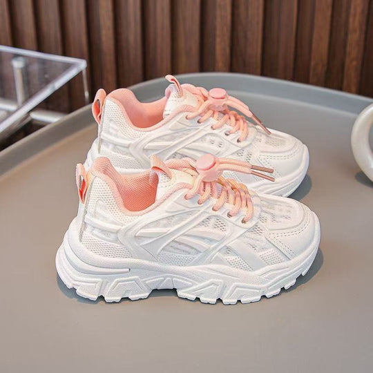 Damen Sportliche Laufschuhe mit elastischem Schnellschnürsystem und atmungsaktiver Mesh-Oberfläche EB