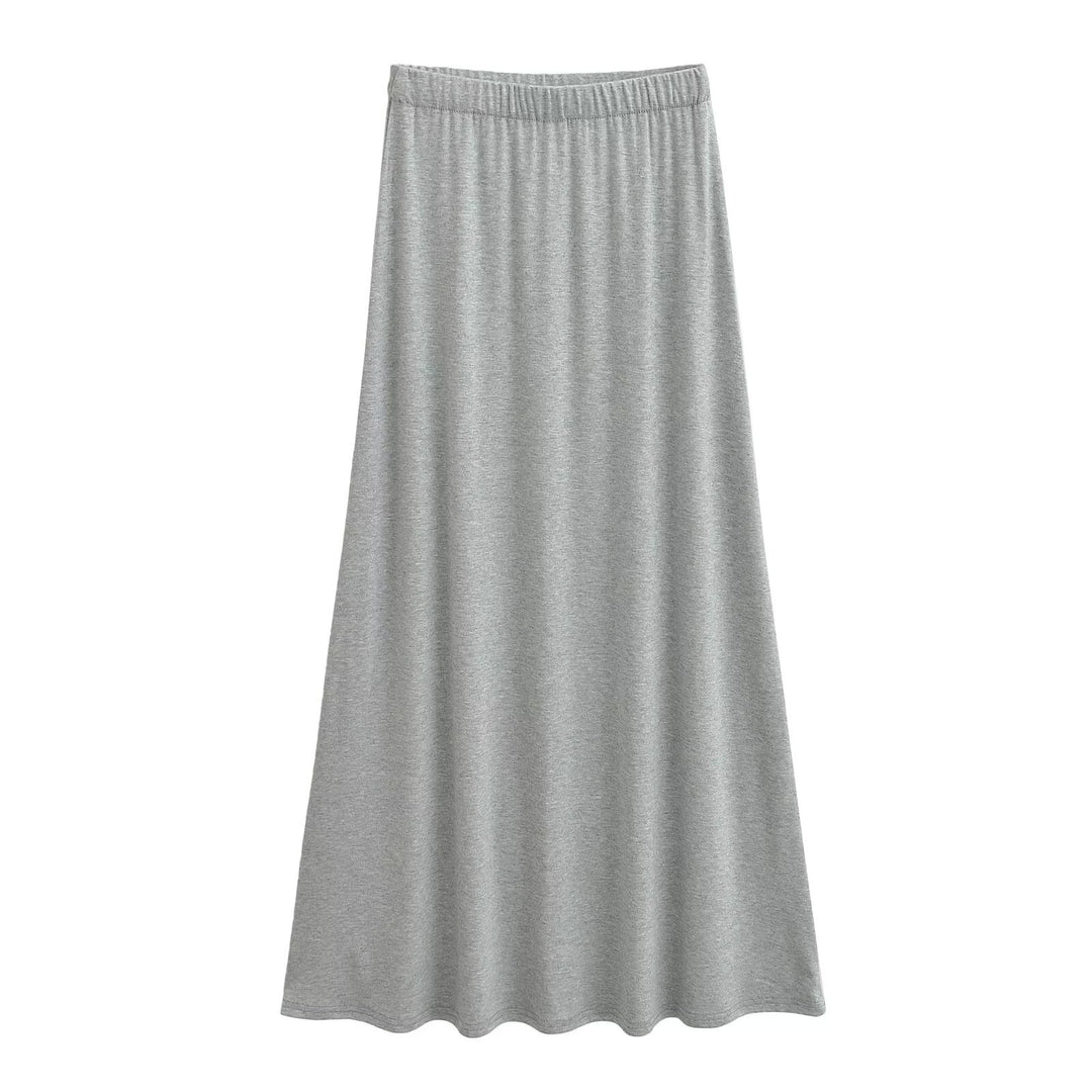 Damen Maxirock aus leichtem Jersey EB