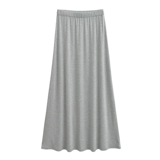 Damen Maxirock aus leichtem Jersey EB