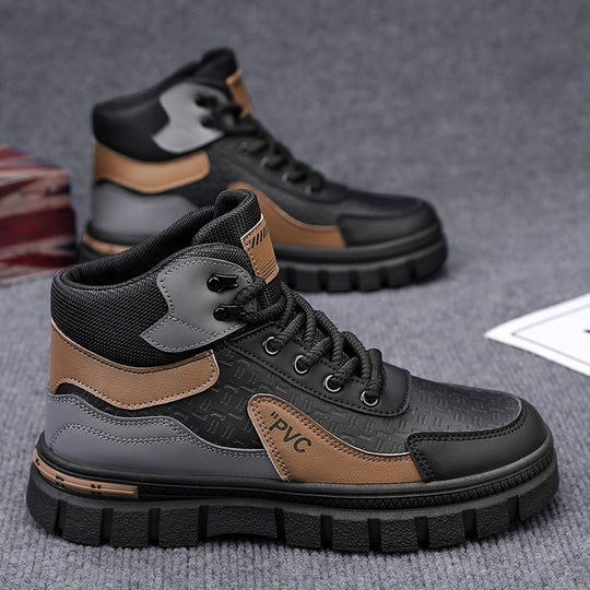 Damen Sportliche High-Top Boots EB