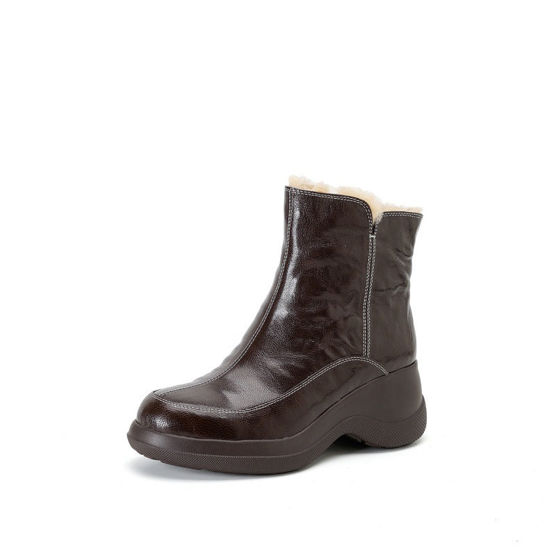 Damen Winterstiefel mit bequemem Innenfutter und rutschfester Sohle EB