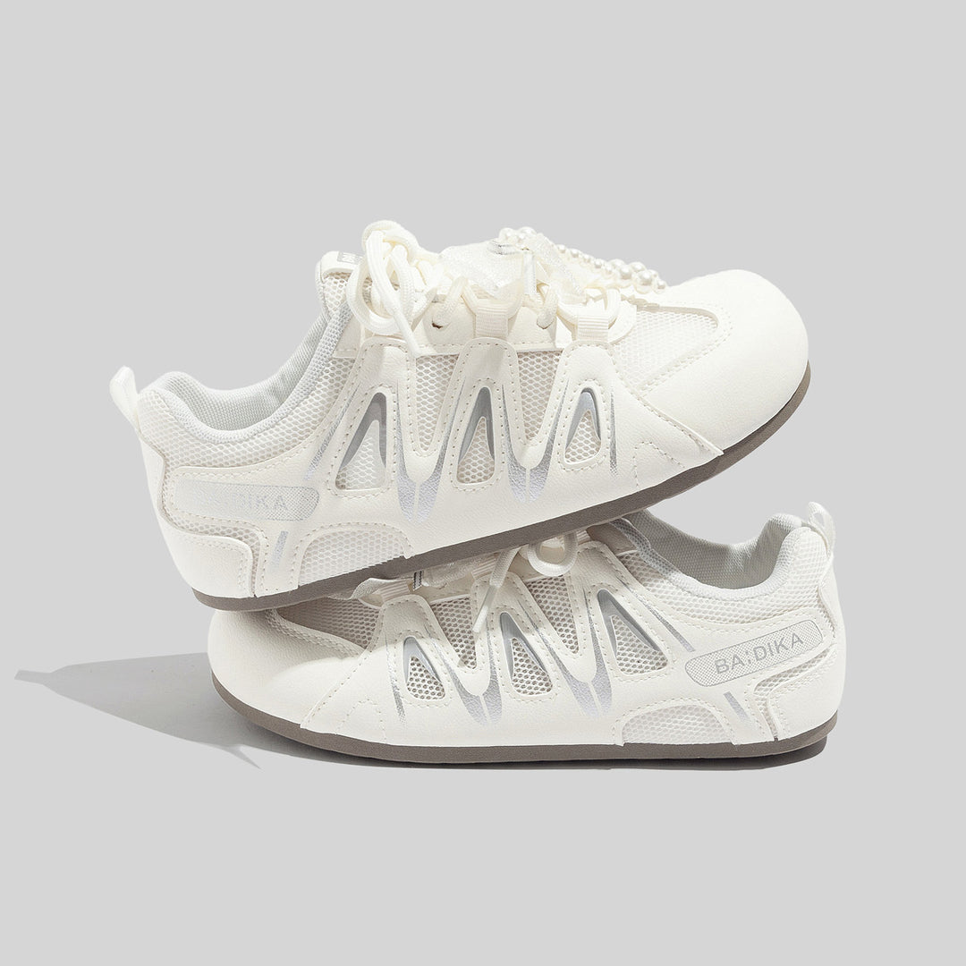 Damen Atmungsaktive Sportschuhe mit innovativem Schnürsystem und rutschfester Sohle EB