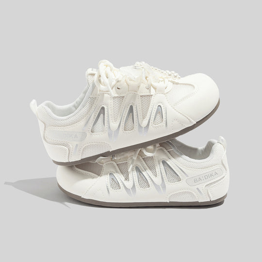 Damen Atmungsaktive Sportschuhe mit innovativem Schnürsystem und rutschfester Sohle EB