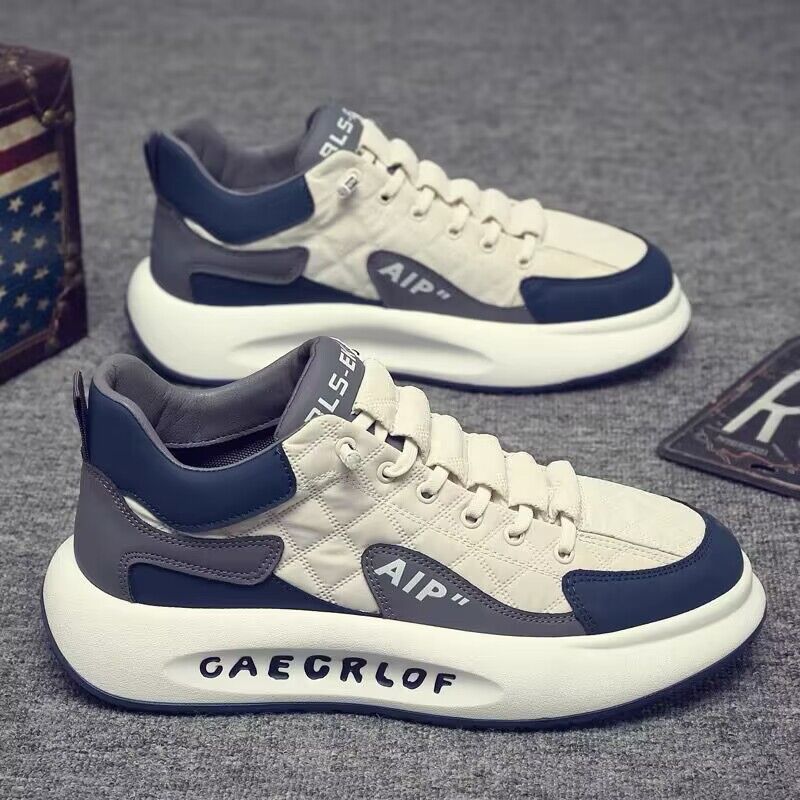 Damen Sportliche High-Top Sneakers mit dämpfendem Sohlenprofil und robustem Design EB