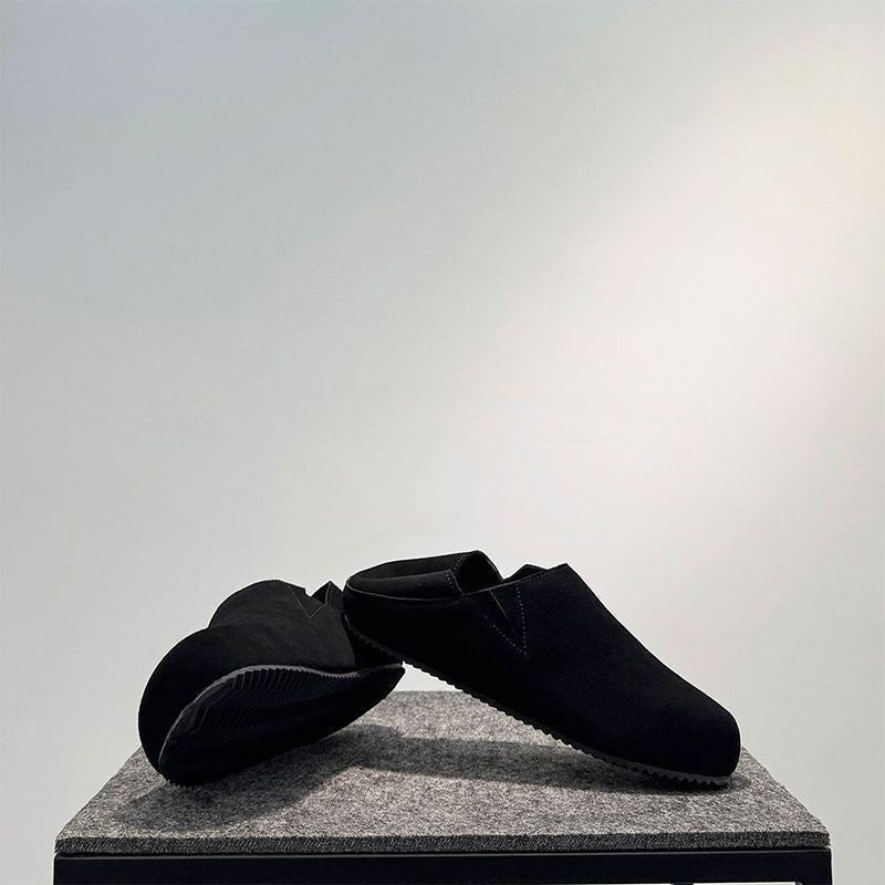 Damen Bequeme Clogs aus hochwertigem Wildleder EB