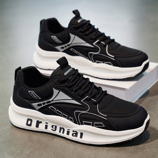 Damen sportliche Sneaker mit dämpfender Laufsohle EB