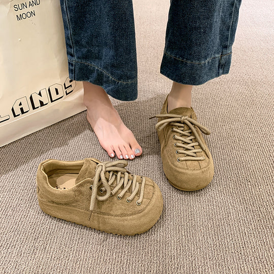 Damen Komfortable Sneaker aus weichem Wildleder EB
