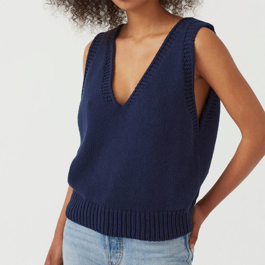 Damen legerer Strickpullover EB