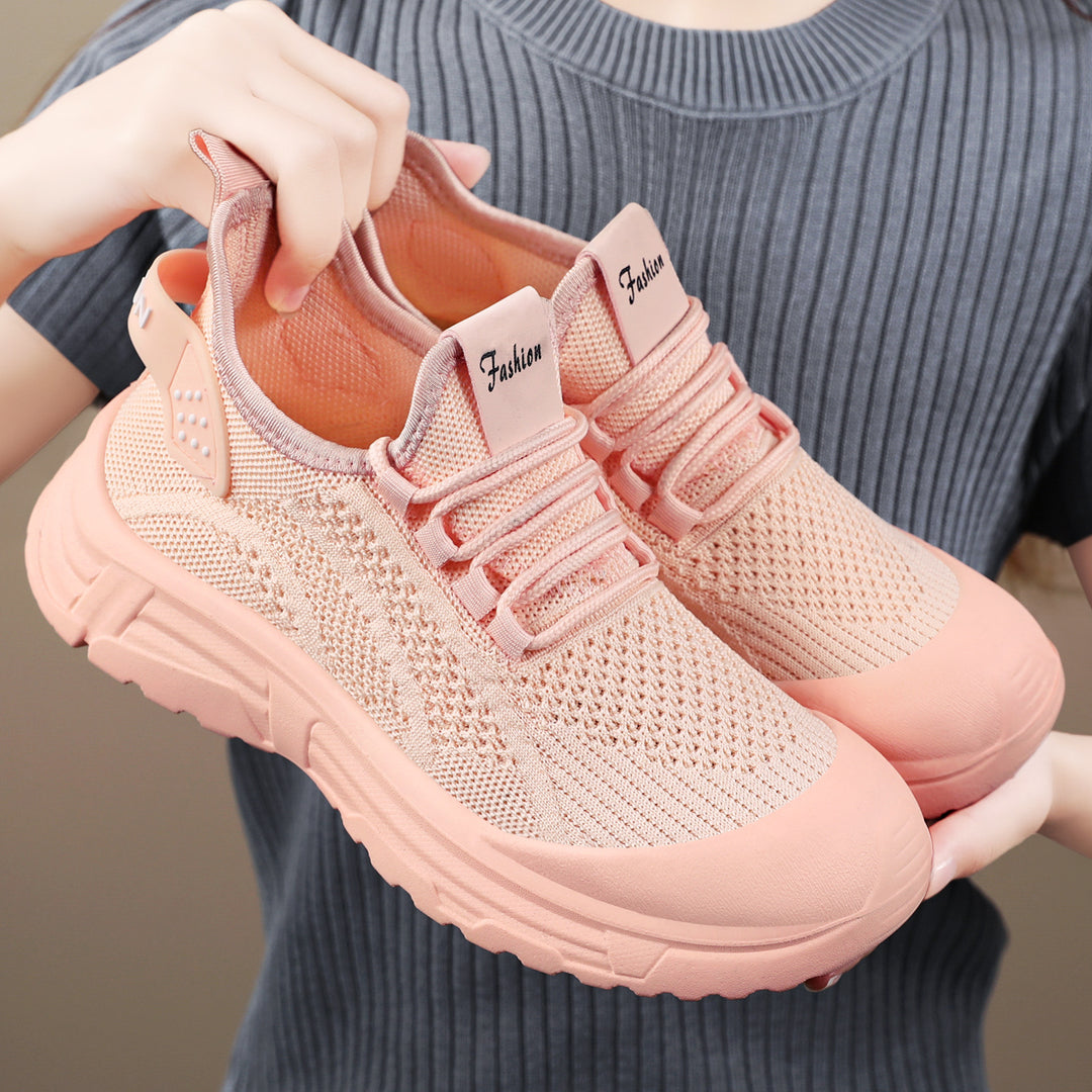 Damen Atmungsaktive Freizeitschuhe mit stoßdämpfender Sohle EB