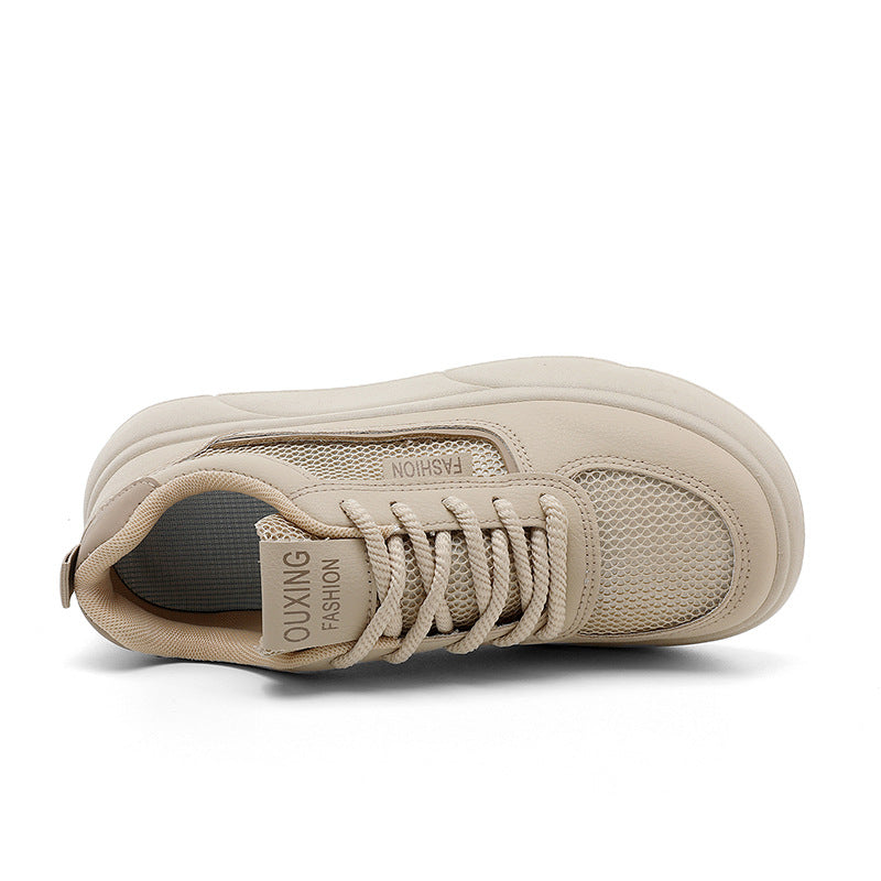 Damen Trend-Sneaker mit atmungsaktivem Mesh-Obermaterial und dämpfender Laufsohle EB