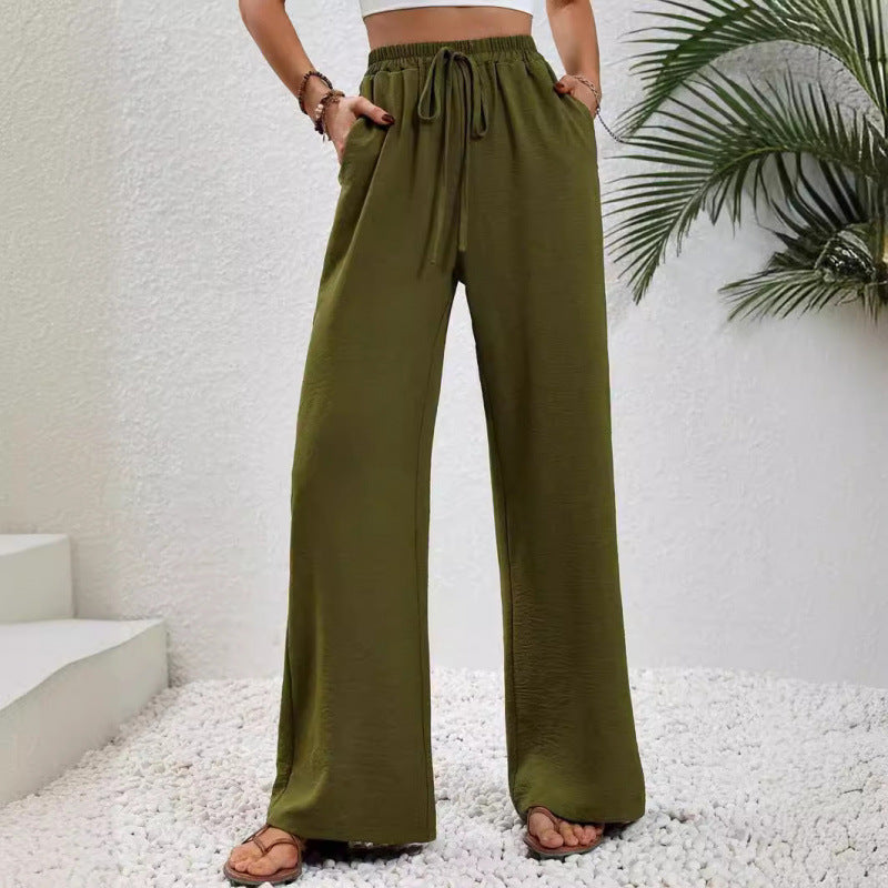 Damen Luftige Weite Sommerhosen EB