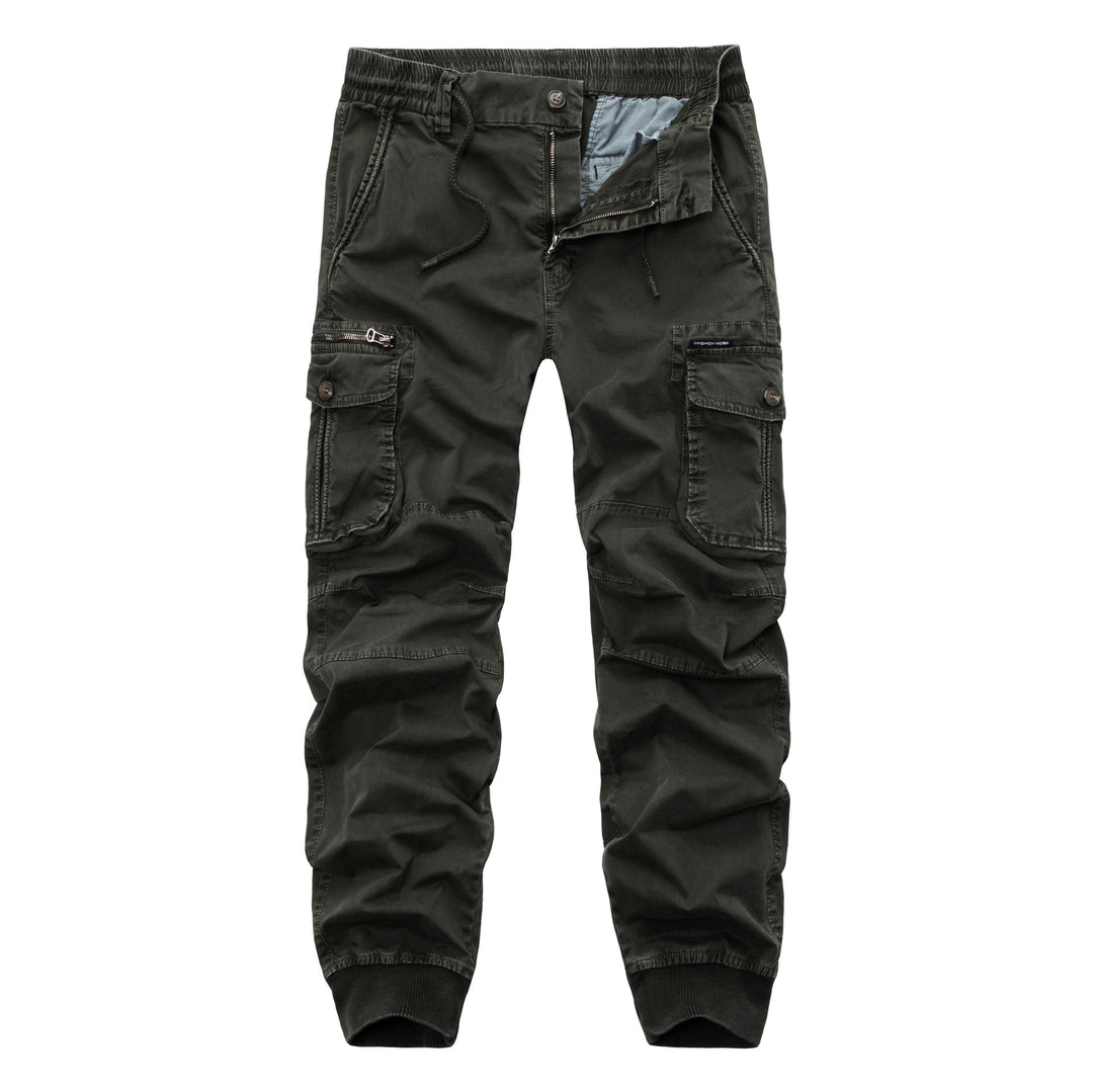 Herren Cargohose mit mehreren praktischen Taschen und elastischem Bund EB