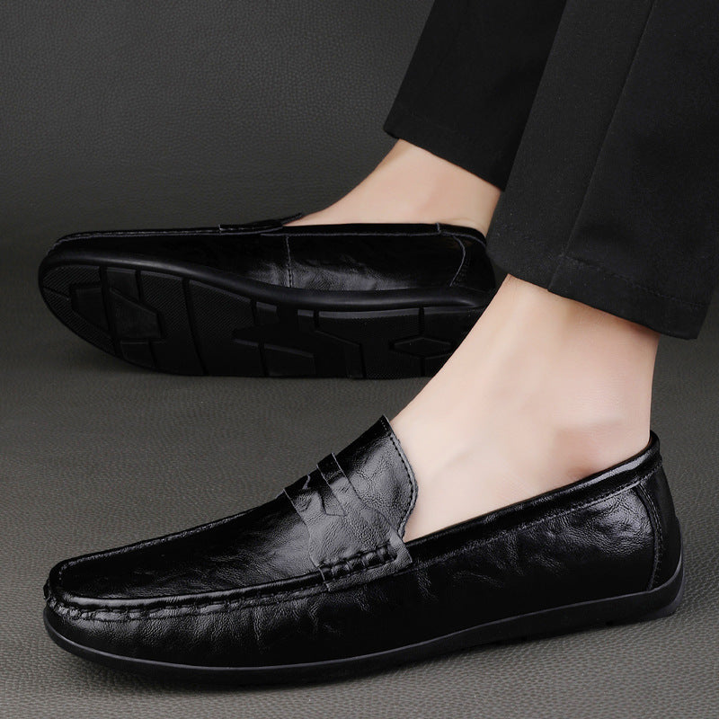 Herren Elegante und strapazierfähige Mokassins mit hochwertiger Oberflächenstruktur EB