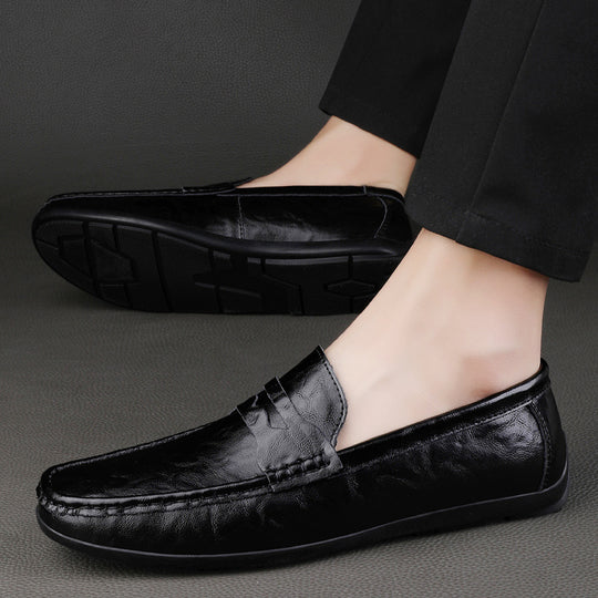 Herren Elegante und strapazierfähige Mokassins mit hochwertiger Oberflächenstruktur EB