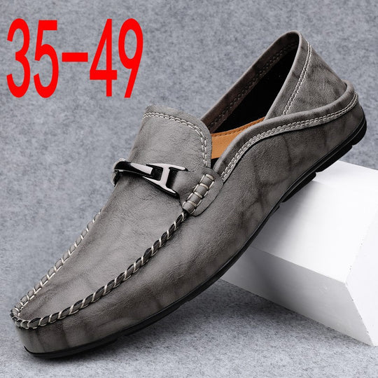 Herren Elegante Mokassins mit kunstvoller Naht und flexibel gestalteter Sohle EB