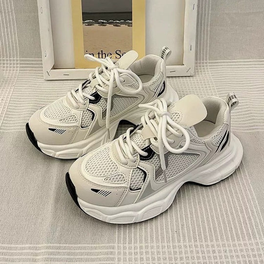 Damen Sportliche Lauf- und Freizeitschuhe mit dämpfendem Sohlenprofil EB