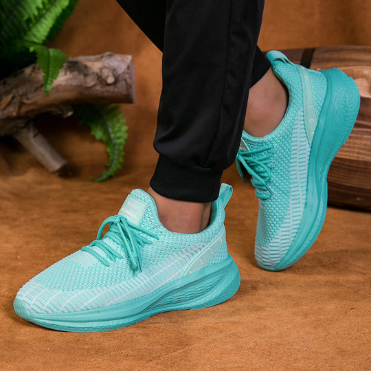 Damen Atmungsaktive Laufschuhe mit flexiblem Obermaterial und dämpfender Sohle EB