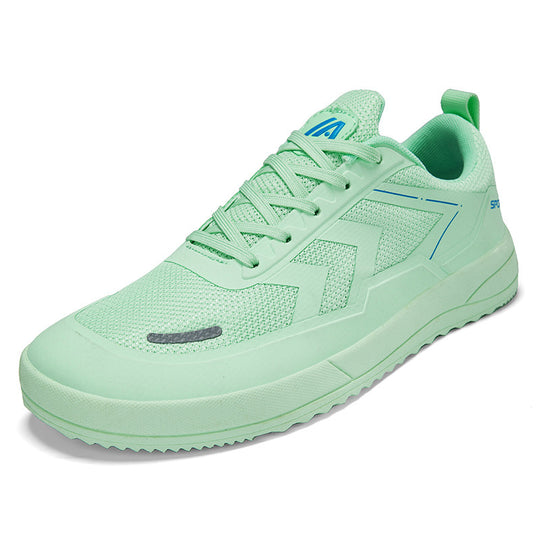 Unisex nan urbaner atmungsaktiver Mesh-Sneaker mit gezahnter griffiger Profilsohle und gepolstertem Einstieg EB